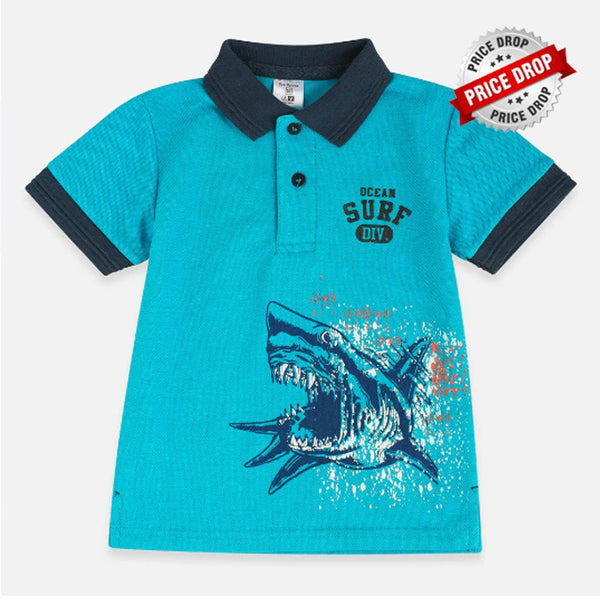 IR Ocean Surf Shark Tarquise Polo 2032