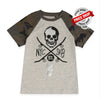 NXT Reversible Sequence Skull Camo Raglan Tshirt  2047
