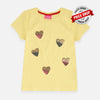 NXT Sequence Hearts Yellow Tshirt 2049