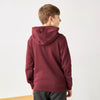 MX Future Edition Maroon Fleece Zipper Hoodie 12416