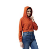 TS Short Style Ladies Rust Fleece Hoodie 13515