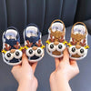 CN Giraffe Eyes & Alphabets Blue Soft Sandal 14211