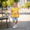 HM Glitter Do What You Love Yellow Top 5013