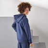 MX Future Edition Navy Blue Fleece Zipper Hoodie 12673
