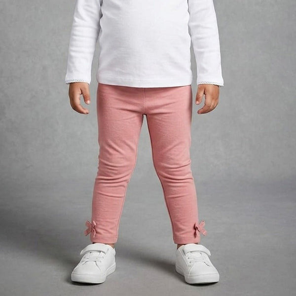 5.10.15 Knee Bow Peach Plain Terry Legging 14906