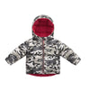 Y Double Sided Camo & Red Puffer Jacket 11792
