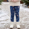 5.10.15 Winter Print Blue Terry Legging 14928