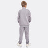 L&S Future Training Front Pocket Grey Fleece Zipper 14788