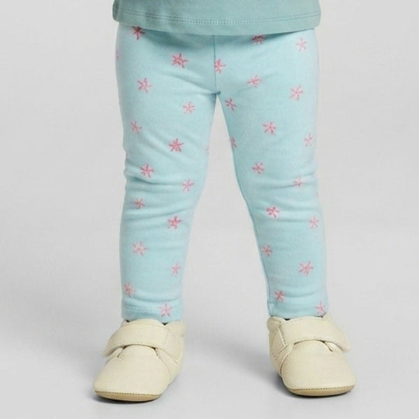 5.10.15 All Over Starfish Print Aqua Legging 14945