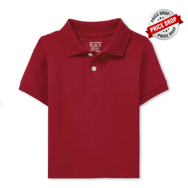 PLC Plain Red Polo 4631