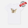 F&B Butterfly Sequence White Top 4716