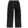 BTW Cargo Pocket Style Blackish Grey Pant 14071