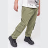 5.10.15 Cargo Pocket Plain Army Green Fleece Trouser 14635
