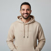 VD Kangroo Pocket Style Beige Terry Hoodie 14341