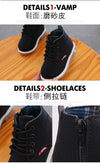 BJBABUD Danglia Black Leather Look Long Shoes 12692
