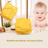 CRT FLWR Plain Yellow Washable Reuseable Diaper Pant 11193