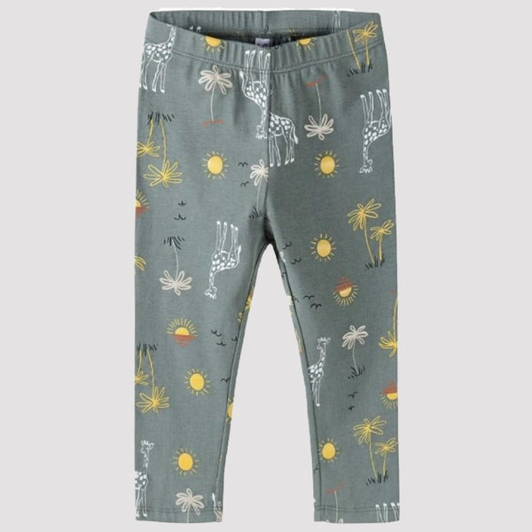 5.10.15 Summer Print Pistachio Legging 14939