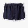 L&S Shimiring Cord White Side Piping Navy Blue Short 14007
