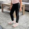 L&S Sided Optimist Black Terry Legging 14941