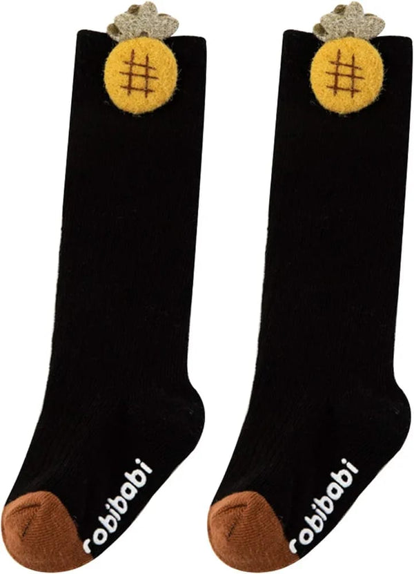 RBIB Hanging Fruit Black Socks 13930