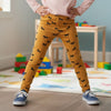 5.10.15 All Over Horse Print Mustard Terry Legging 14925
