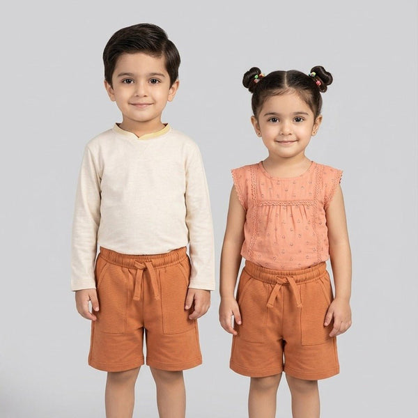 5.10.15 Pocket Ottoman Rust Terry Shorts 14755