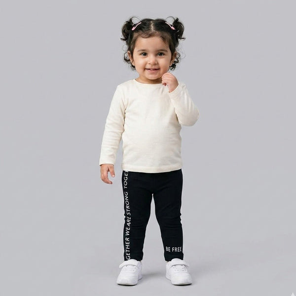 5.10.15 We are Strong Together Black Terry Legging 14930