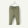 TO Hunter Green Elastic Waist Loose Pant 11620