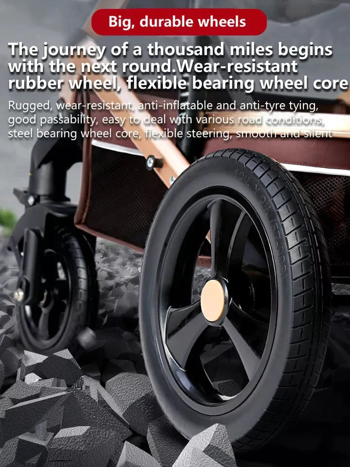 Stroller Multifunction Executive Blue Baby Pram 12108