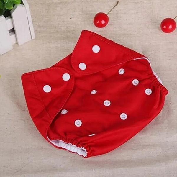 QQ Baby Washable Red Diaper 11914