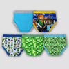 Mine Craft Mix Designs Pack Of 5 Underwears 11670