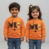 B.X Wild One Orange SweatShirt 7675