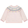 ORCH Double Layer Owl Pockets Baby Pink Cardigan 10893