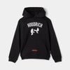 HR Pigeon Print From Nothing Embroided Black Fleece Hoodie TrackSuit 14265