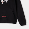 HR Pigeon Print From Nothing Embroided Black Fleece Hoodie TrackSuit 14265