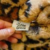 B Full Furr Leopard Print Brown Warm Jacket 11825
