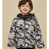 Y Double Sided Camo & Black Puffer Jacket 11791