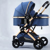 Stroller Multifunction Executive Blue Baby Pram 12108