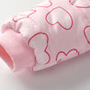 CN Llama Pockets & Hearts Fur Warm Pink Snow Suit 11865