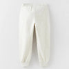 ZR Long Coast Print Textured Bone Terry Trouser 11213