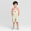 OSHKSH Anchor Print Coin Pocket Style Beige Cotton Dungaree 11568