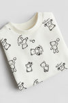 HM Play Everyday & Bear Print Sweatshirt 14247