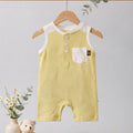 Lee Textured Yolk Yellow Sleeveless Body Suit 12845