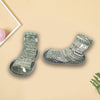 CN Silicon Sole AntiSlip Sea Weed Green Soft Socks Shoes 10596