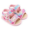 Magic Prewalker Multi Color Design Pink Soft Bottom Sandals 11052
