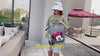 ANL Minnie Face Mummy Baby Travel Diaper Grey Back Pack 11653