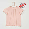 KB Front Lace Style Shoulder Pink Top 4109