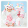 Unicorn Style Fur Warm White Romper 11907