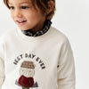 MNG Back To Nature Cream Terry Sweatshirt  14238