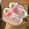 JSN Run Fast Rabbit Pink Soft Warm Shoes 12626